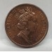 AUSTRALIA 1989 . ONE 1 CENT COIN . FEATHER-TAILED GLIDER